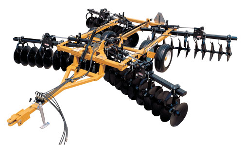 Wheel-Type Tandem Disc Harrow